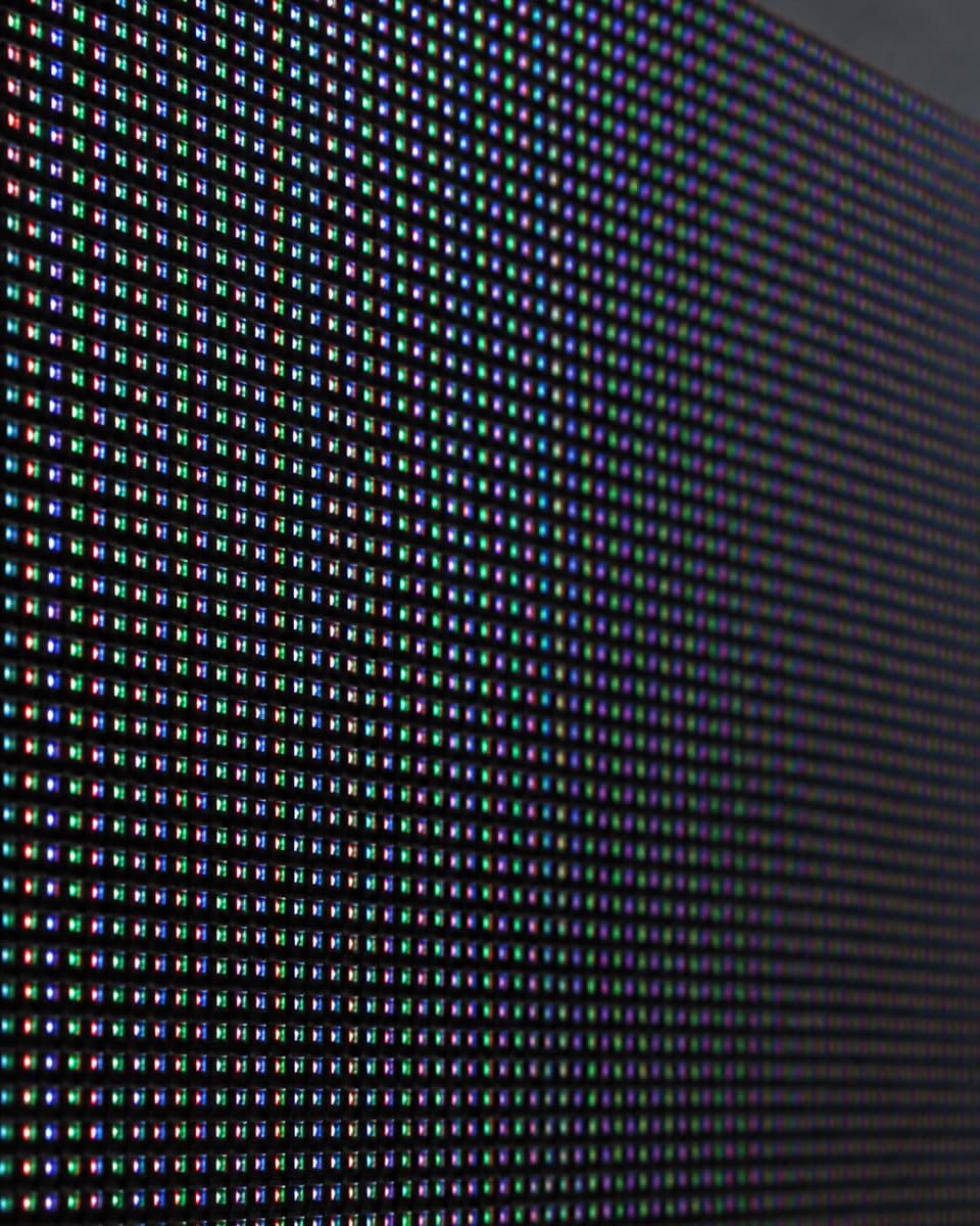 Витринный светодиодный LED-экран для коммерческого объекта